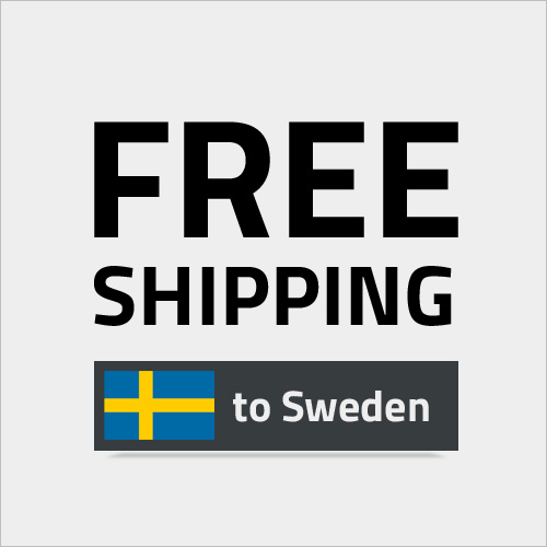 Free shipping to Sweden