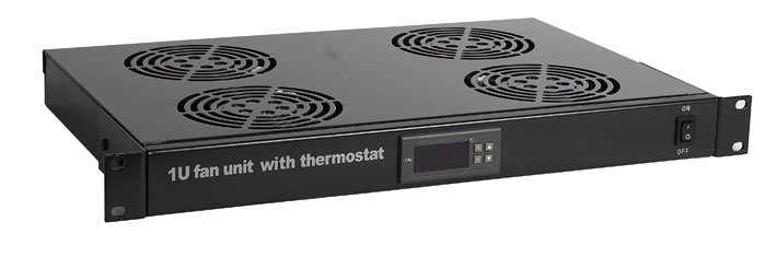 Termostatstyrt fläktpaket för datorskåp i S-serien