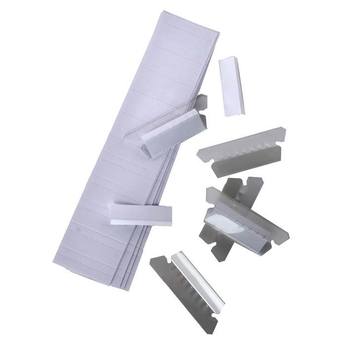 Insticksremsor till Pendaflex rubrikhållare 5cm - 100-pack