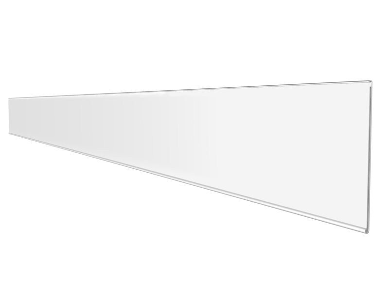 Hyllkantslist transparent längd 600 mm