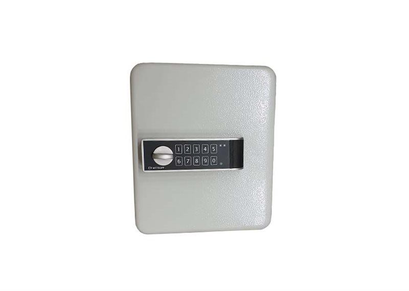 Nyckelskåp med elektroniskt kodlås med 30 st nyckelkrokar