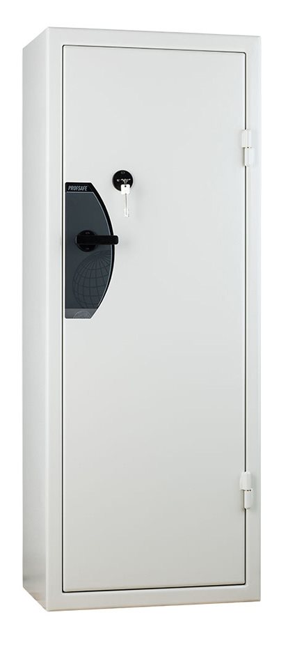 Security classed key cabinet with 364 key hooks