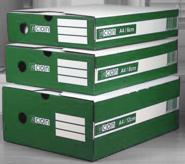 Arkivbox A4 10-pack Grön