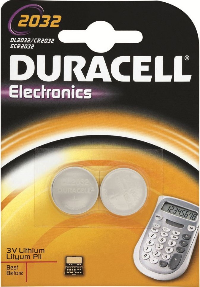 Duracell CR2032 - 6 Pack Retail Card