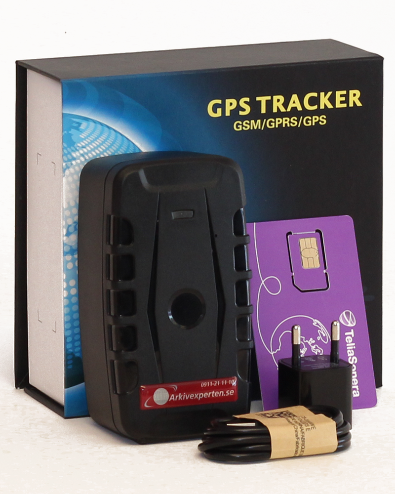 GPS Tracker modell 2 - 240 dagars standby tid