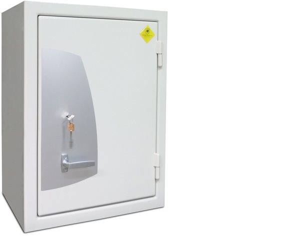 Säkerhetsklassat Nyckelskåp enl. SSF3492 med hela 305 st krokar